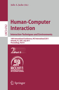 Vorderes Coverbild Human-Computer Interaction: Interaction Techniques and Environments