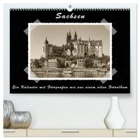 Vorderes Coverbild Sachsen (hochwertiger Premium Wandkalender 2025 DIN A2 quer), Kunstdruck in Hochglanz