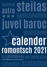 Vorderes Coverbild Calender Romontsch 2021