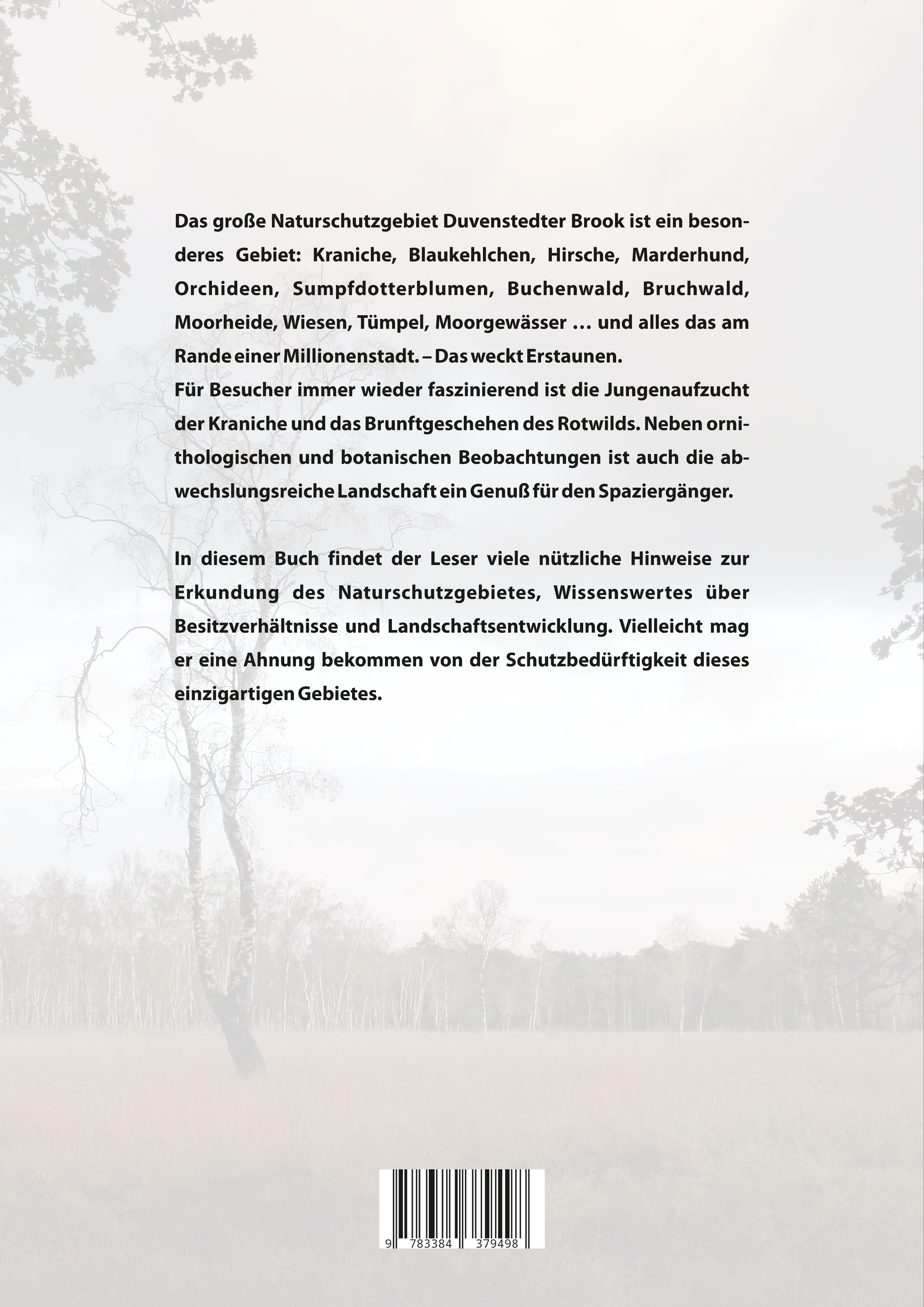 Rückseitencover Der Duvenstedter Brook