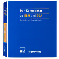 Vorderes Coverbild Der Kommentar zu EBM und GOÄ