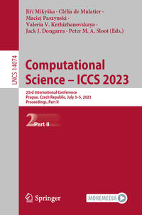 Vorderes Coverbild Computational Science – ICCS 2023