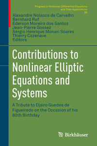 Vorderes Coverbild Contributions to Nonlinear Elliptic Equations and Systems