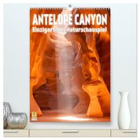 Vorderes Coverbild Antelope Canyon – Einzigartiges Naturschauspiel (hochwertiger Premium Wandkalender 2026 DIN A2 hoch), Kunstdruck in Hochglanz