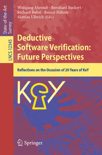Vorderes Coverbild Deductive Software Verification: Future Perspectives