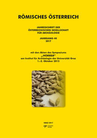 Vorderes Coverbild Horreum – Römisches Österreich 40