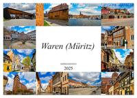 Vorderes Coverbild Waren Müritz Impressionen (Wandkalender 2025 DIN A2 quer), CALVENDO Monatskalender