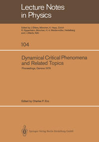 Vorderes Coverbild Dynamical Critical Phenomena and Related Topics