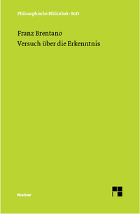 Vorderes Coverbild Versuch über die Erkenntnis