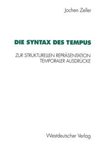 Vorderes Coverbild Die Syntax des Tempus