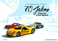 Vorderes Coverbild 70 Jahre Porsche Sportwagen I Kinderzimmerhelden