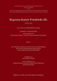 Vorderes Coverbild Regesten Kaiser Friedrichs III. (1440-1493)