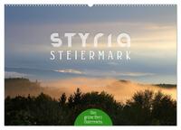Vorderes Coverbild Styria – Steiermark (Wandkalender 2025 DIN A2 quer), CALVENDO Monatskalender