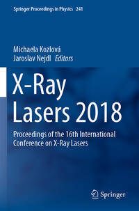 Vorderes Coverbild X-Ray Lasers 2018