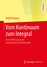 Vorderes Coverbild Vom Kontinuum zum Integral