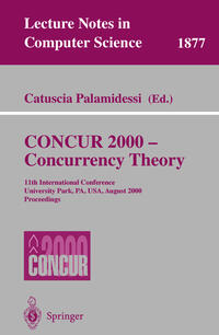 Vorderes Coverbild CONCUR 2000 - Concurrency Theory