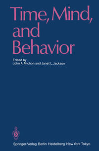 Vorderes Coverbild Time, Mind, and Behavior