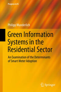 Vorderes Coverbild Green Information Systems in the Residential Sector
