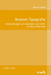 Vorderes Coverbild Browser-Typografie