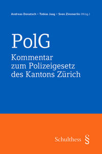 Vorderes Coverbild Kommentar zum Polizeigesetz des Kantons Zürich