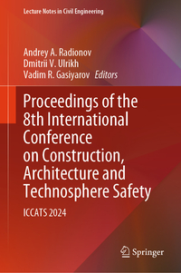 Vorderes Coverbild Proceedings of the 8th International Conference on Construction, Architecture and Technosphere Safety
