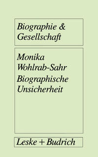 Vorderes Coverbild Biographische Unsicherheit