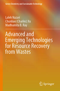 Vorderes Coverbild Advanced and Emerging Technologies for Resource Recovery from Wastes