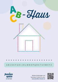 Vorderes Coverbild Spielblock „ABC-Haus“