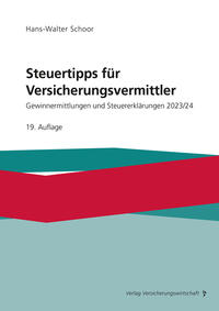 Vorderes Coverbild Steuertipps für Versicherungsvermittler
