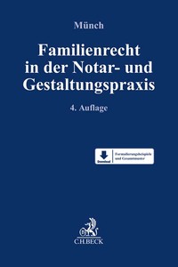 Vorderes Coverbild Familienrecht in der Notar- und Gestaltungspraxis
