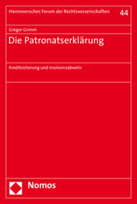 Vorderes Coverbild Die Patronatserklärung
