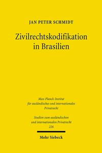 Vorderes Coverbild Zivilrechtskodifikation in Brasilien