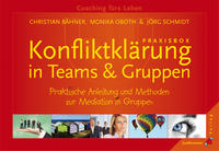 Vorderes Coverbild Praxisbox Konfliktklärung in Teams & Gruppen