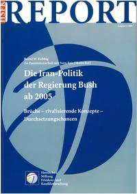 Vorderes Coverbild Die Iran-Politik der Regierung Bush ab 2005