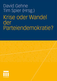 Vorderes Coverbild Krise oder Wandel der Parteiendemokratie?