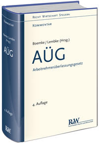 Vorderes Coverbild AÜG - Arbeitnehmerüberlassungsgesetz