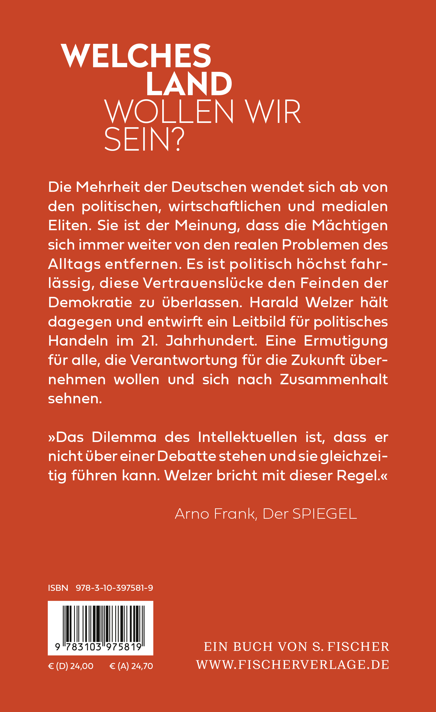 Rückseitencover ZEITEN ENDE