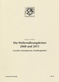 Vorderes Coverbild Die Welternährungskrisen 2008 und 2011