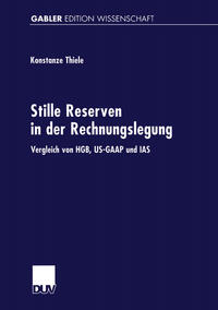 Vorderes Coverbild Stille Reserven in der Rechnungslegung