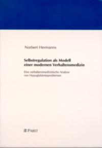 Vorderes Coverbild Selbstregulation als Modell einer modernen Verhaltensmedizin