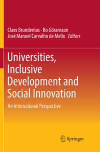 Vorderes Coverbild Universities, Inclusive Development and Social Innovation