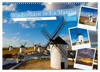 Vorderes Coverbild Windmühlen in La Mancha (Wandkalender 2026 DIN A3 quer), CALVENDO Monatskalender