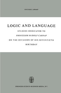 Vorderes Coverbild Logic and Language
