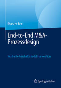 Vorderes Coverbild End-to-End M&A-Prozessdesign