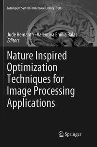 Vorderes Coverbild Nature Inspired Optimization Techniques for Image Processing Applications