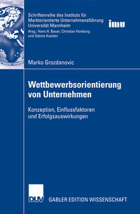 Vorderes Coverbild Wettbewerbsorientierung von Unternehmen