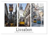 Vorderes Coverbild Lissabon - Straßen- & Standseilbahnen (Wandkalender 2025 DIN A2 quer), CALVENDO Monatskalender