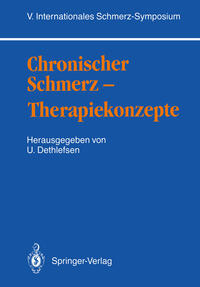 Vorderes Coverbild Chronischer Schmerz — Therapiekonzepte