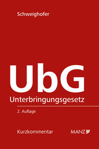 Vorderes Coverbild Unterbringungsgesetz - UbG