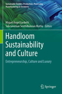 Vorderes Coverbild Handloom Sustainability and Culture